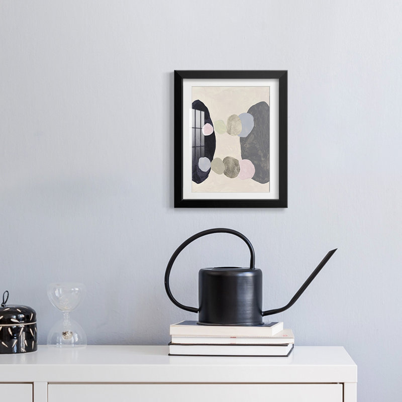 Muted Orbs II -Framed Print
