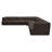 Julian L-Shaped Sectional Deep Brown-1908772413