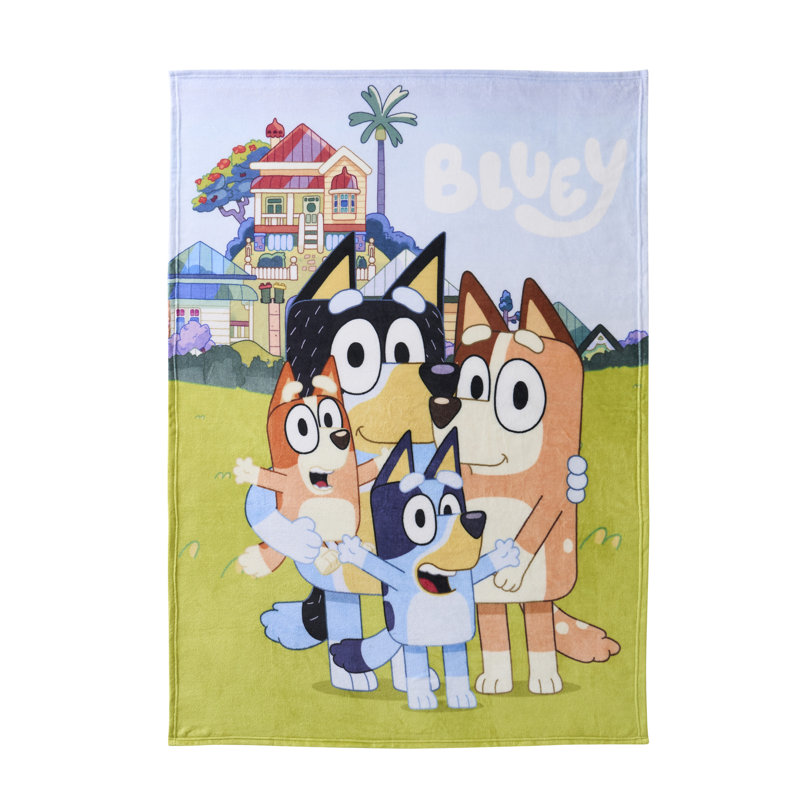 Bluey 46x60 Kids Throw Blanket
