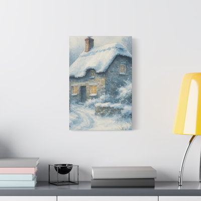 Aaroon Single Picture Frame Print on Canvas