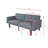 PU Leather Matte Gray