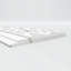 Panneaux muraux blancs 36 "x 94,5" (paquet de 4)-119711889