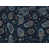 Black/Navy Paisley