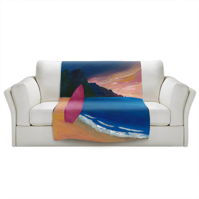 Hand Woven Throw Blanket, 68" x 80"
