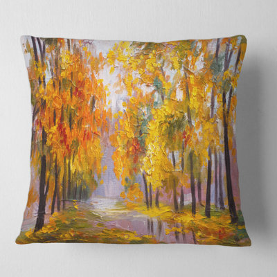 Housse et insert de coussin carré Forest