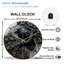 Horloge murale 12 po