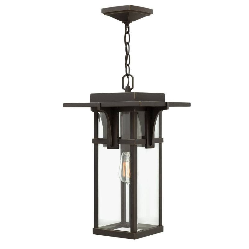 Manhattan 1-Light Outdoor Hanging Lantern