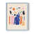 Blue Single Picture Framed selected