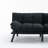 Black Convertible Folding Modern Sofa Bed