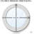 Toolleen Glass Frame Round Wall Mirror-1720795935