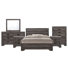 Maile King Panel 6PC Bedroom Set