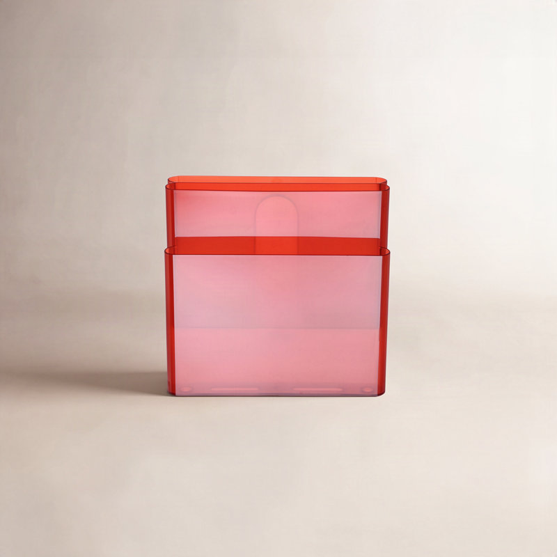 Porte-revues, Orange-rouge
