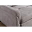 Fauteuil convertible 35 po gris avec siège rembourré en mousse et siège rembourré en mousse