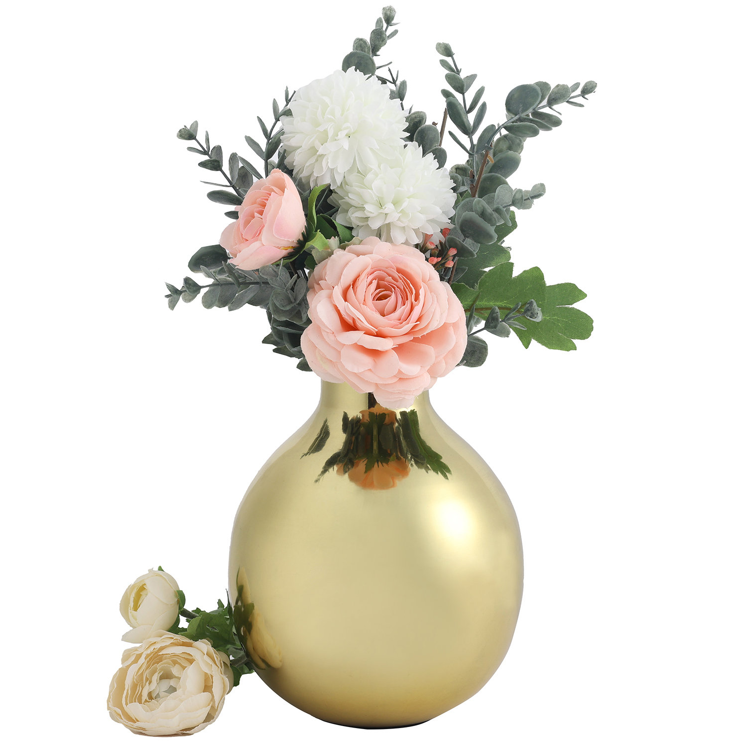 Buy Set of Small Flower Vases, Bud Flower Vase, Spring Tablescape, Flower  Buds, Silk Small Flower Vases, Set of Bud Vases Online in India 