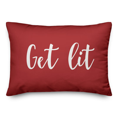  Coussin «Get Lit»