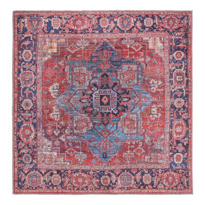 Tapis oriental rouille / bleu Haigh