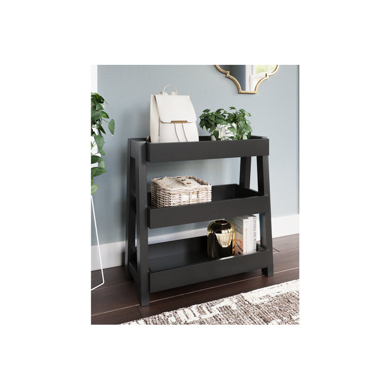 Table d'appoint Checketts, Noir, noir, noir, noir
