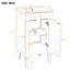 Meuble-lavabo moderne 18 "avec lavabo-1277669103