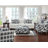 Stanza Navy Accent Chair