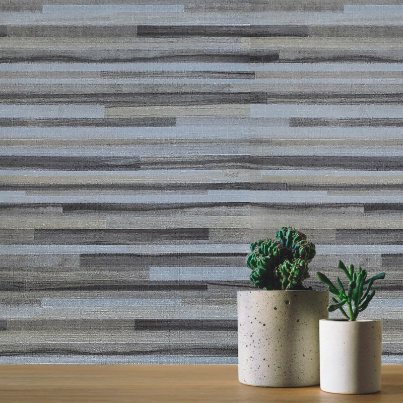 Abaca Bark Lines Textured Wallpaper Roll