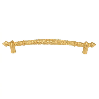 EDGAR BEREBI BELLEVIEW 8" CENTER TO CENTER SMALL APPLIANCE PULL IN SATIN GOLD PLATE