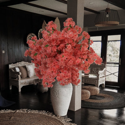 30'' Tall Realistic Cherry Blossom – Silk Flower Tree
