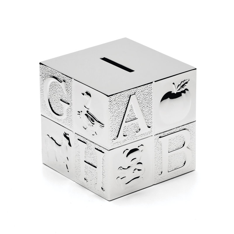 Reed And Barton "ABC" Coin Bank