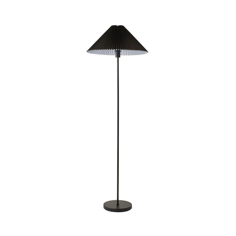 Kameron 156cm Traditional Floor Lamp, Black, Black, Yes