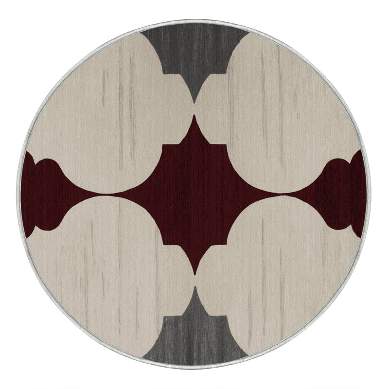 Tapis Angular Elegance, Rond 4 pi