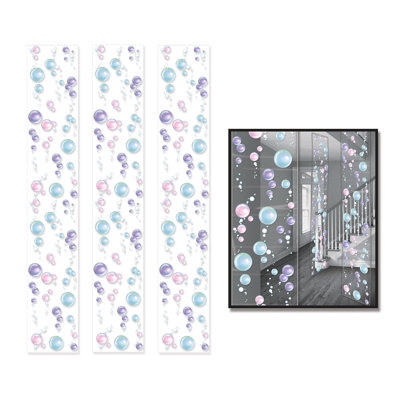 Panneaux Bubble Party - paquet de 12