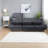 Compression Cloud Sectionals, Corduroy Modern L Shape Sofa For Home