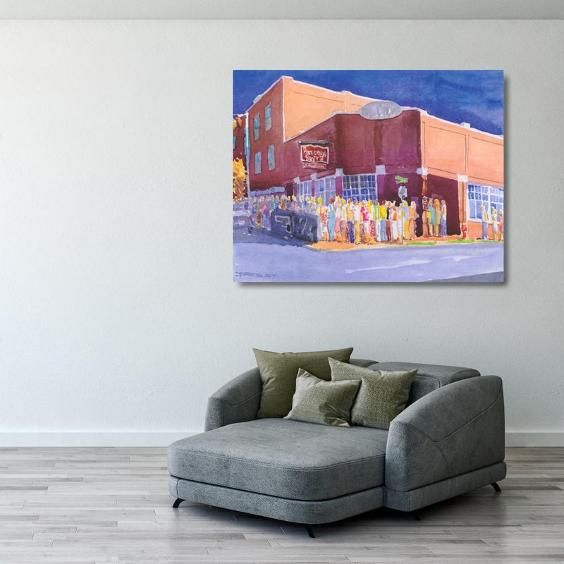 Pancake Paradise, Nashville, Tennessee, H 28 po x l 36 po
