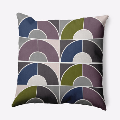 Geom Arches Indoor/Outdoor Throw Pillow