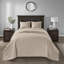 Khaki Cotton Bedding Sets, Reversible Style, For Summer Or Layered Warmth