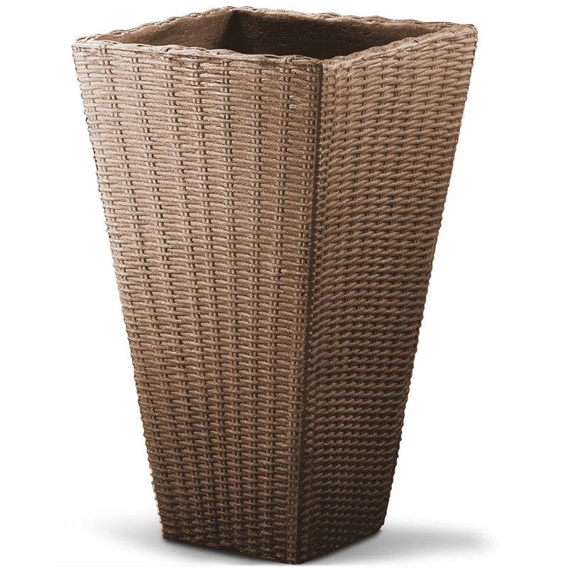 Plastic General Basket, Taupe