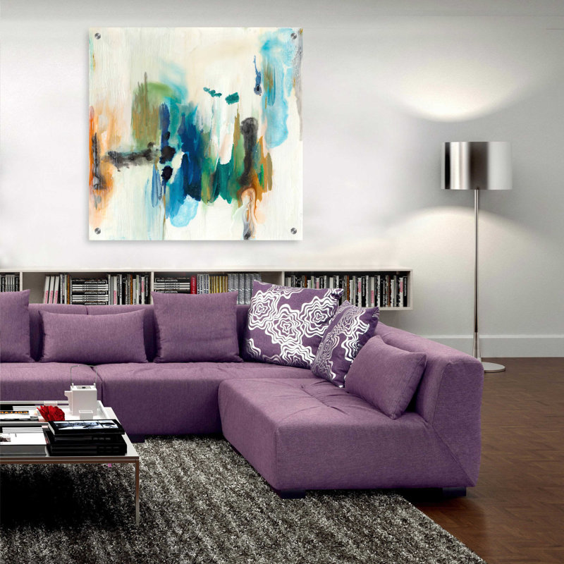 «Presence Of Joy I» par Lila Bramma, H 36 po x l 36 po x P 0,2 po