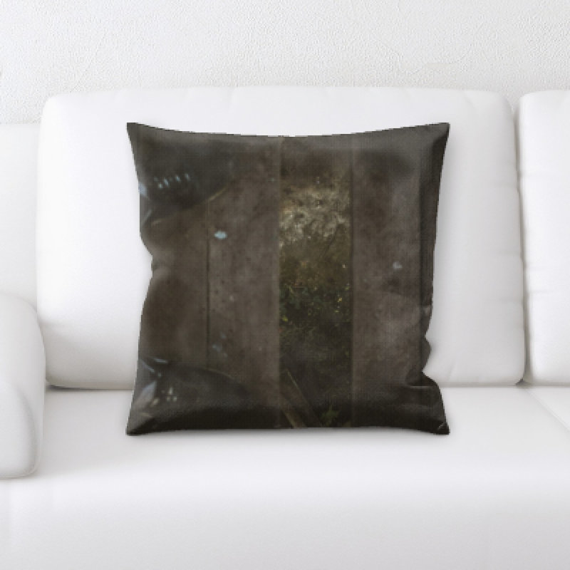 Microsuede Throw Pillow