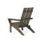 Chaise Adirondack pliante en bois massif Damione-26116359