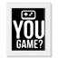 «You Game inversée», art encadré-47973748-47973747