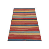 Kilim & Flat Weave One-of-a-Kind 2'6''X10'4'' Area Rug