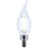 4 Watt CA10 LED Candelabra Base Clear 3500K CCT 120 Volt