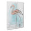 Flamingo Bird in Abstract - Wrapped Canvas-55317053