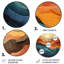 Haenisch - Paysages décoratifs ronds en métal-109712009
