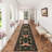 Farmhouse Floral Machine Washable Rug with Non Slip TPR Backing Soft Thin Foldable Mat Botanical Butterfly Printed Carpet Low Pile Non Shedding Carpet-343887736
