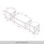 Ensemble de tables basses 3 pièces Rustic-1759333421
