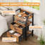 46cm W Steel Bedside Table-296697551
