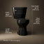Cimarron 1.6 GPF Round Two-Piece Toilet (Seat Not Included)-61722867-101379215