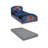 Marvel Spider-Man 2-piece Twin Bedroom Furniture Set – Includes Upholstered Twin Bed And Twin Mattress