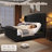 50.8" H Velvet Upholstered Adjustable Bed With Wingback Headboard & Deep Button Tufted-1170113785-1170113791