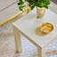 Table d'appoint Shagreen, couleur chocolat-110942833